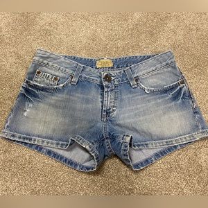 BKE distressed shorts size 28